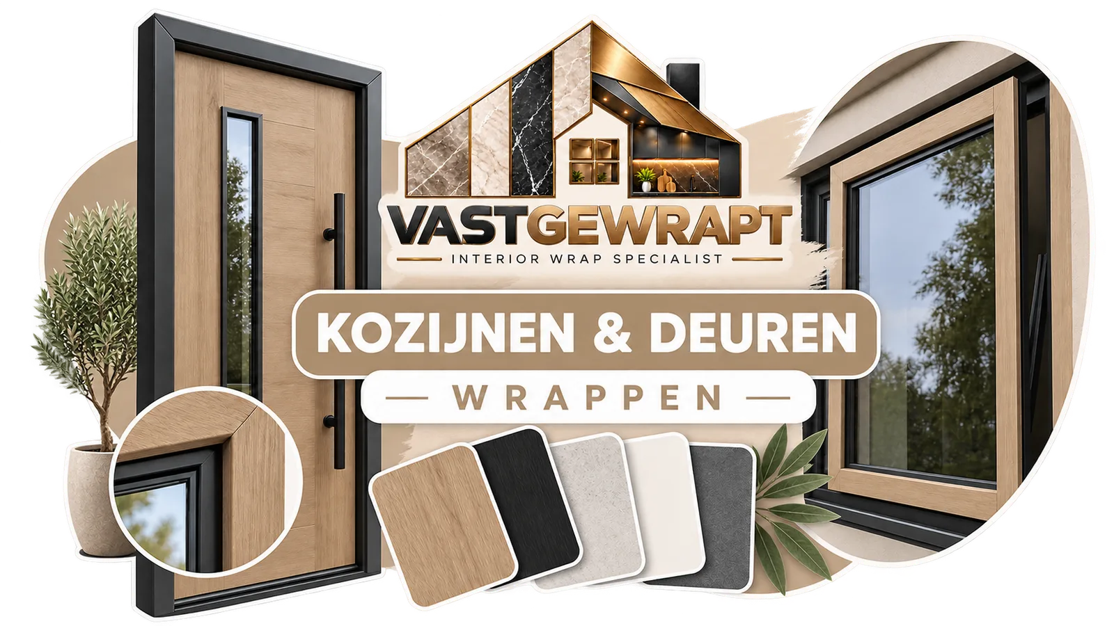 Kozijnen & deuren wrappen