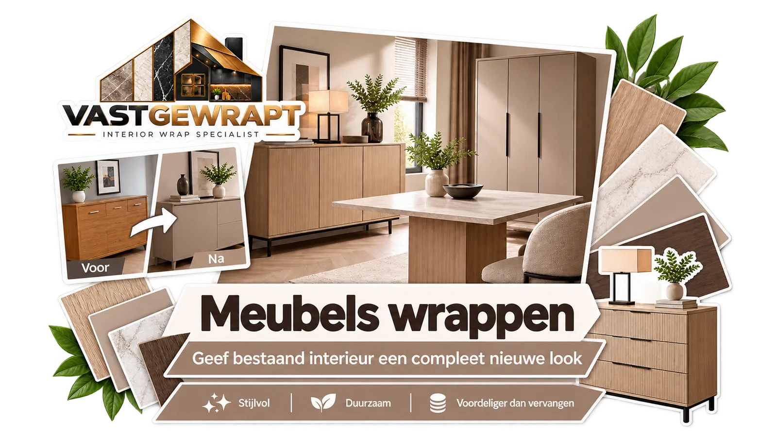 Meubels wrappen