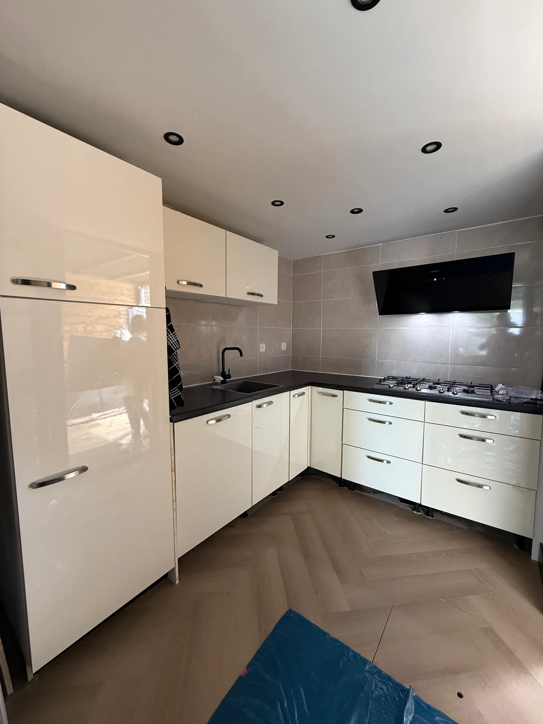 Keuken & aanrechtblad - in Krimpen - Luxe marmer look