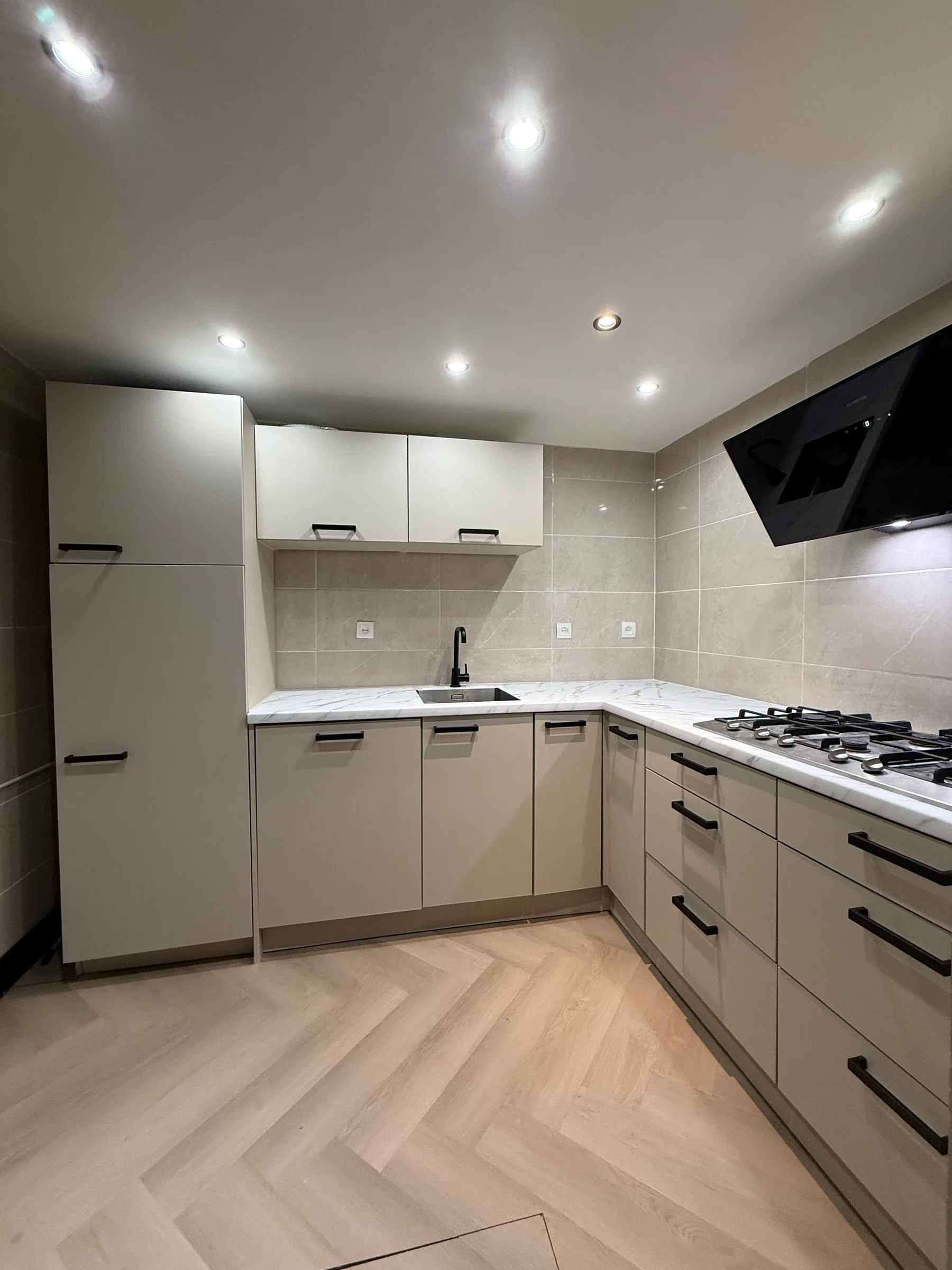 Keuken & aanrechtblad - in Krimpen - Luxe marmer look